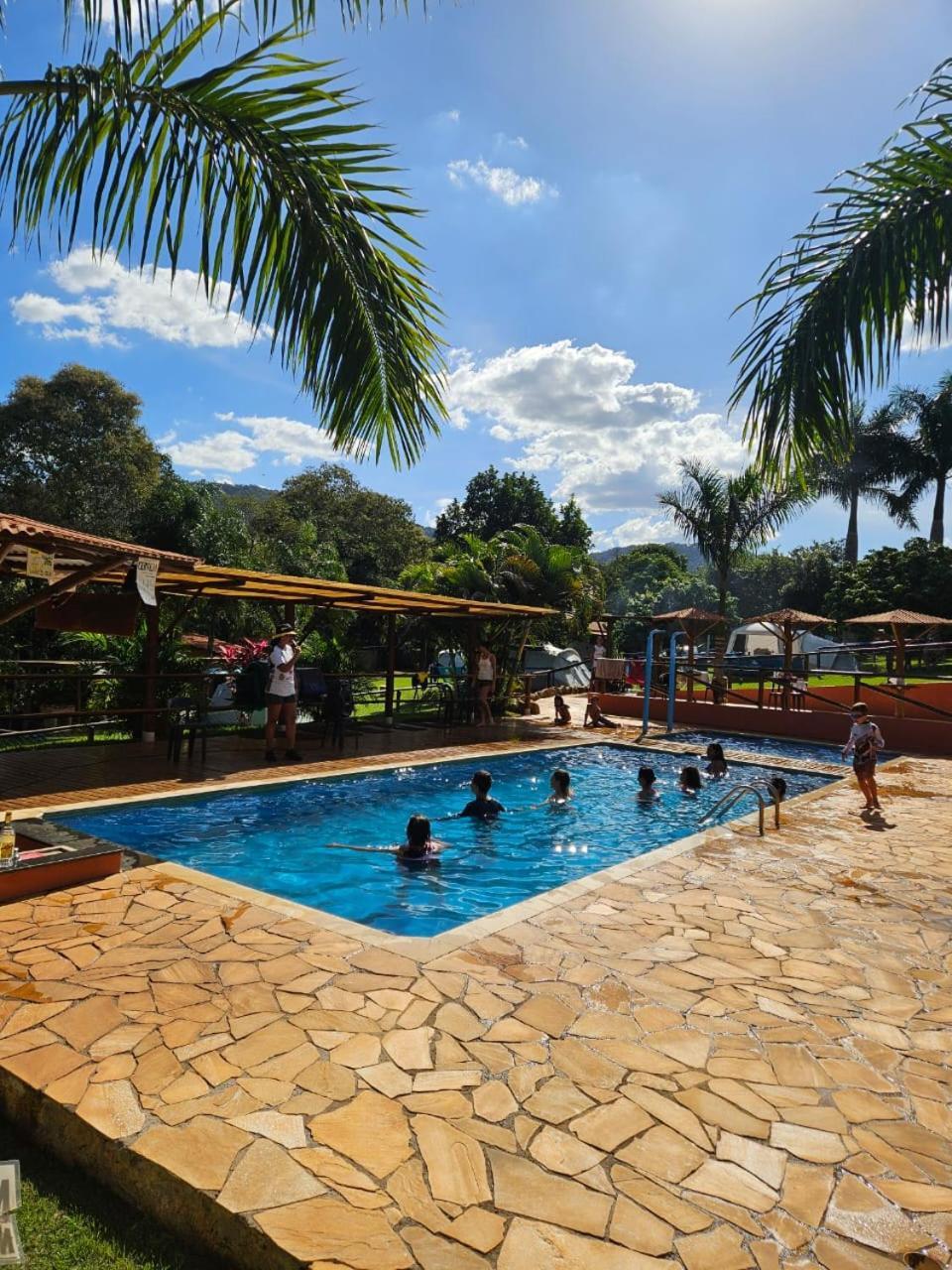 Cabana Hostel Sobrado Ecopark Агуас-ді-Сан-Педру Номер фото